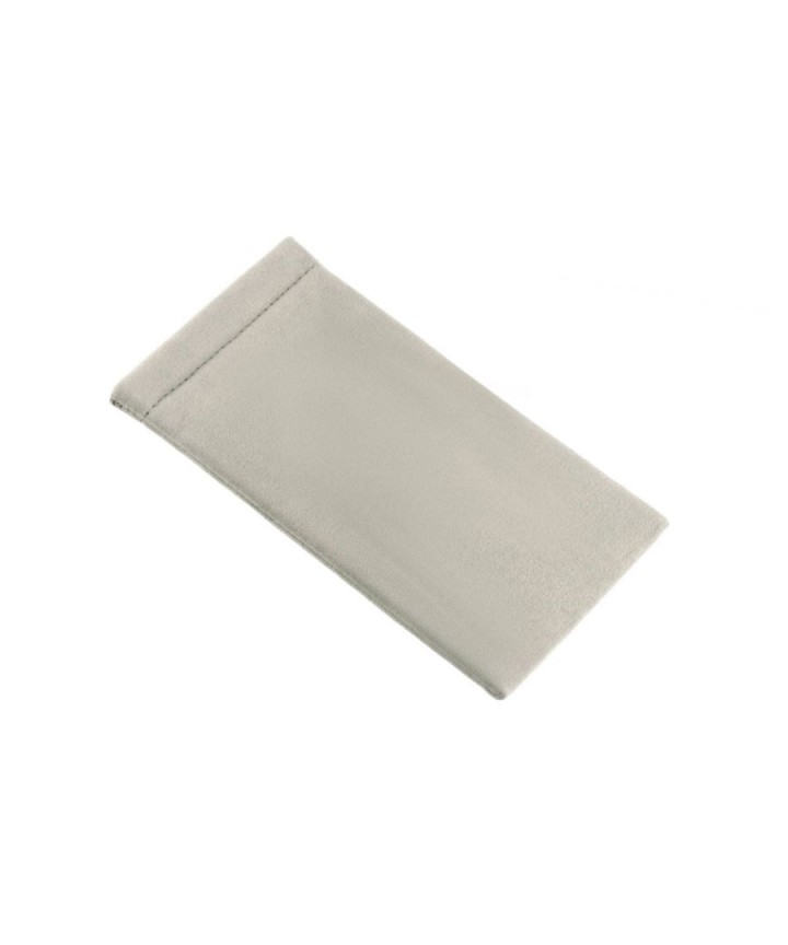 Grey Velvet Pouch